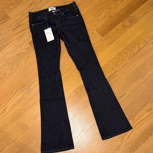 PAIGE Midnight Skyline Boot Cut Women's Maternity Jeans